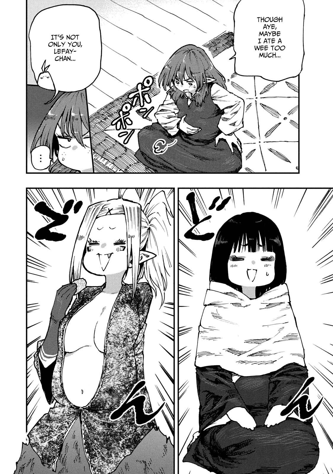 Mazumeshi Elf to Yuuboku gurashi Chapter 56 page 4 - 