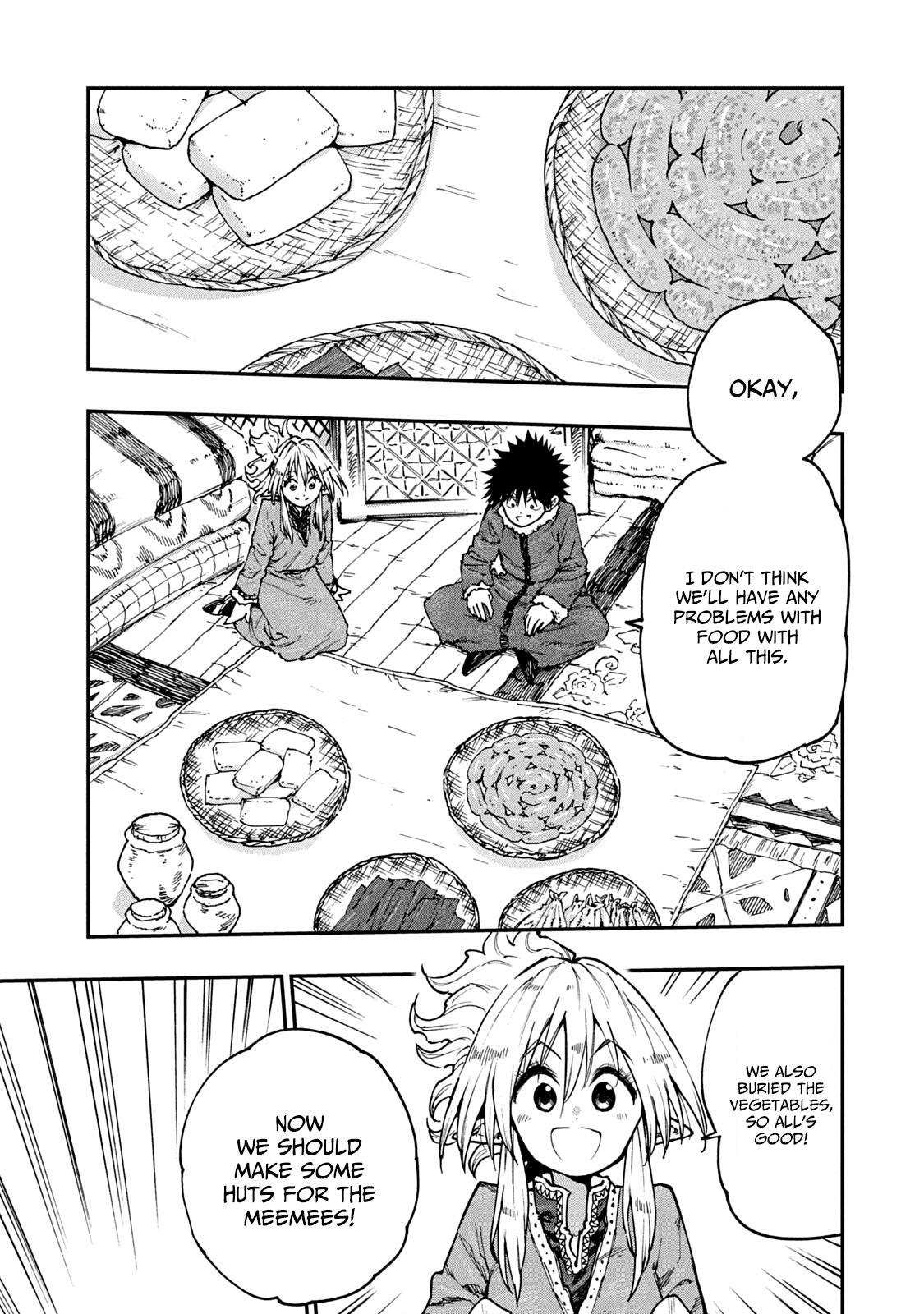 Mazumeshi Elf to Yuuboku gurashi Chapter 57 page 5 - 