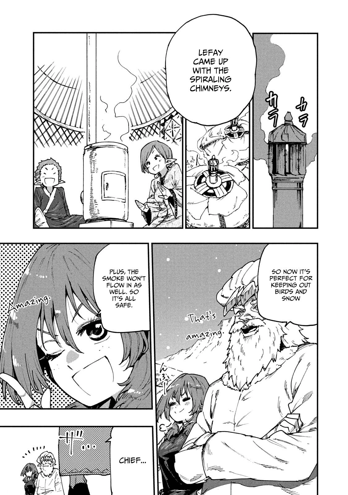 Mazumeshi Elf to Yuuboku gurashi Chapter 57 page 7 - 