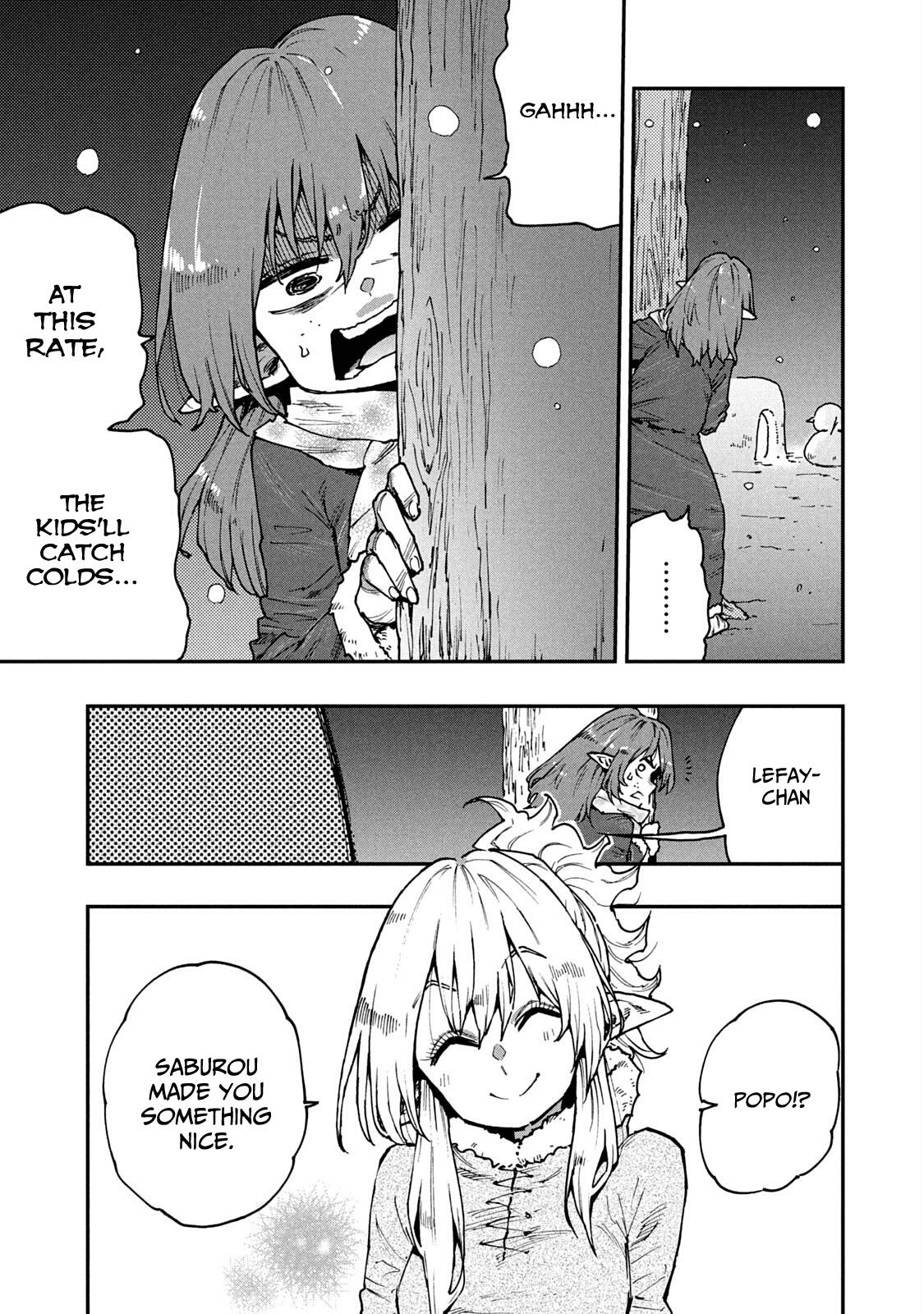 Mazumeshi Elf to Yuuboku gurashi Chapter 58 page 13 - 