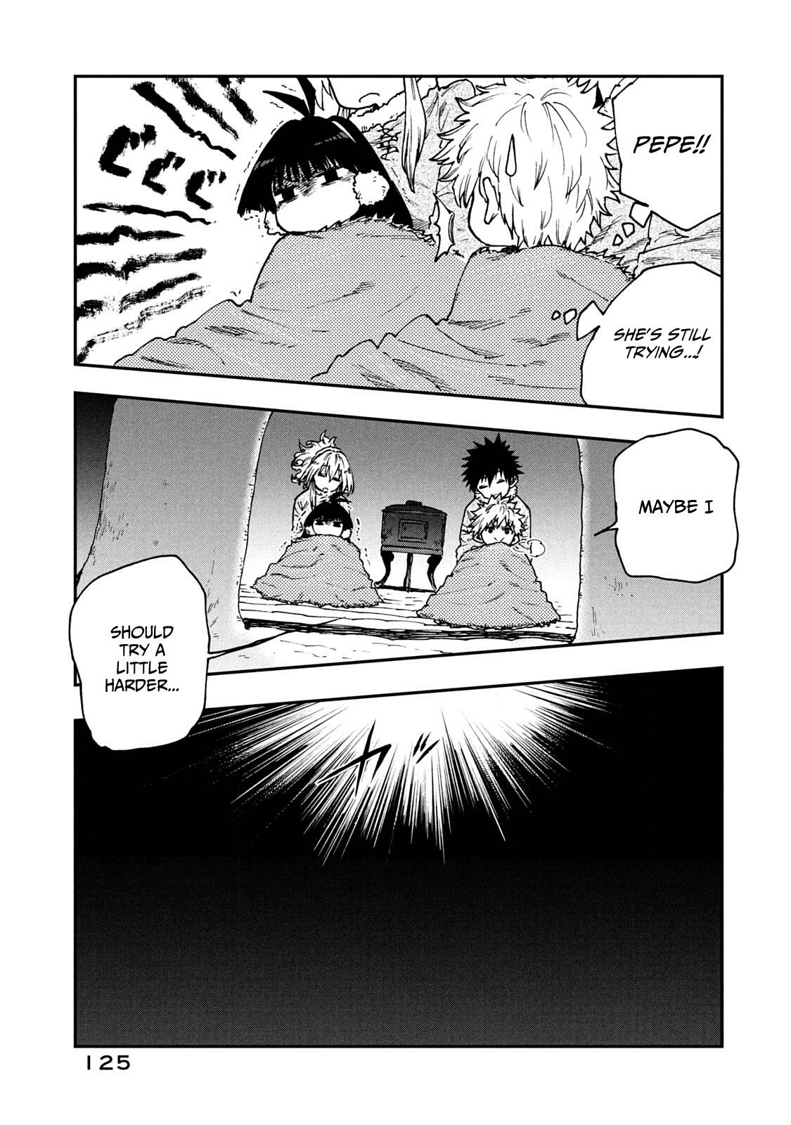Mazumeshi Elf to Yuuboku gurashi Chapter 58 page 21 - 