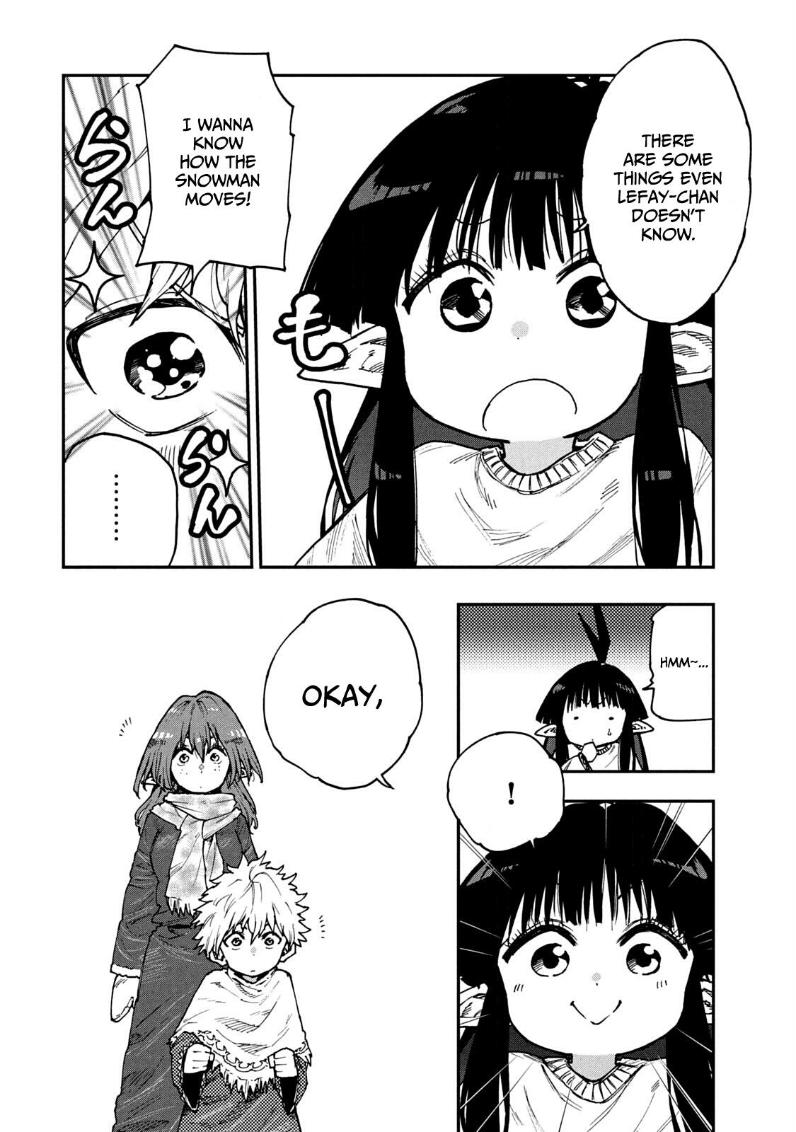 Mazumeshi Elf to Yuuboku gurashi Chapter 58 page 10 - 