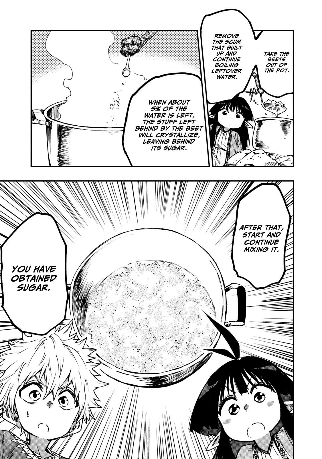 Mazumeshi Elf to Yuuboku gurashi Chapter 59 page 17 - 