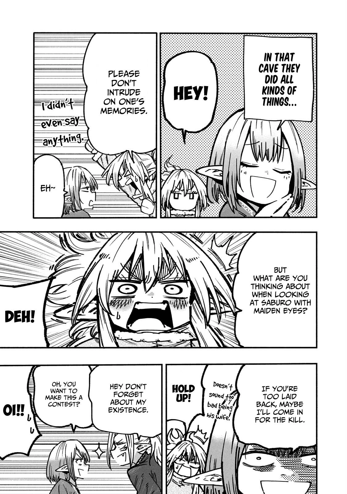 Mazumeshi Elf to Yuuboku gurashi Chapter 59 page 27 - 