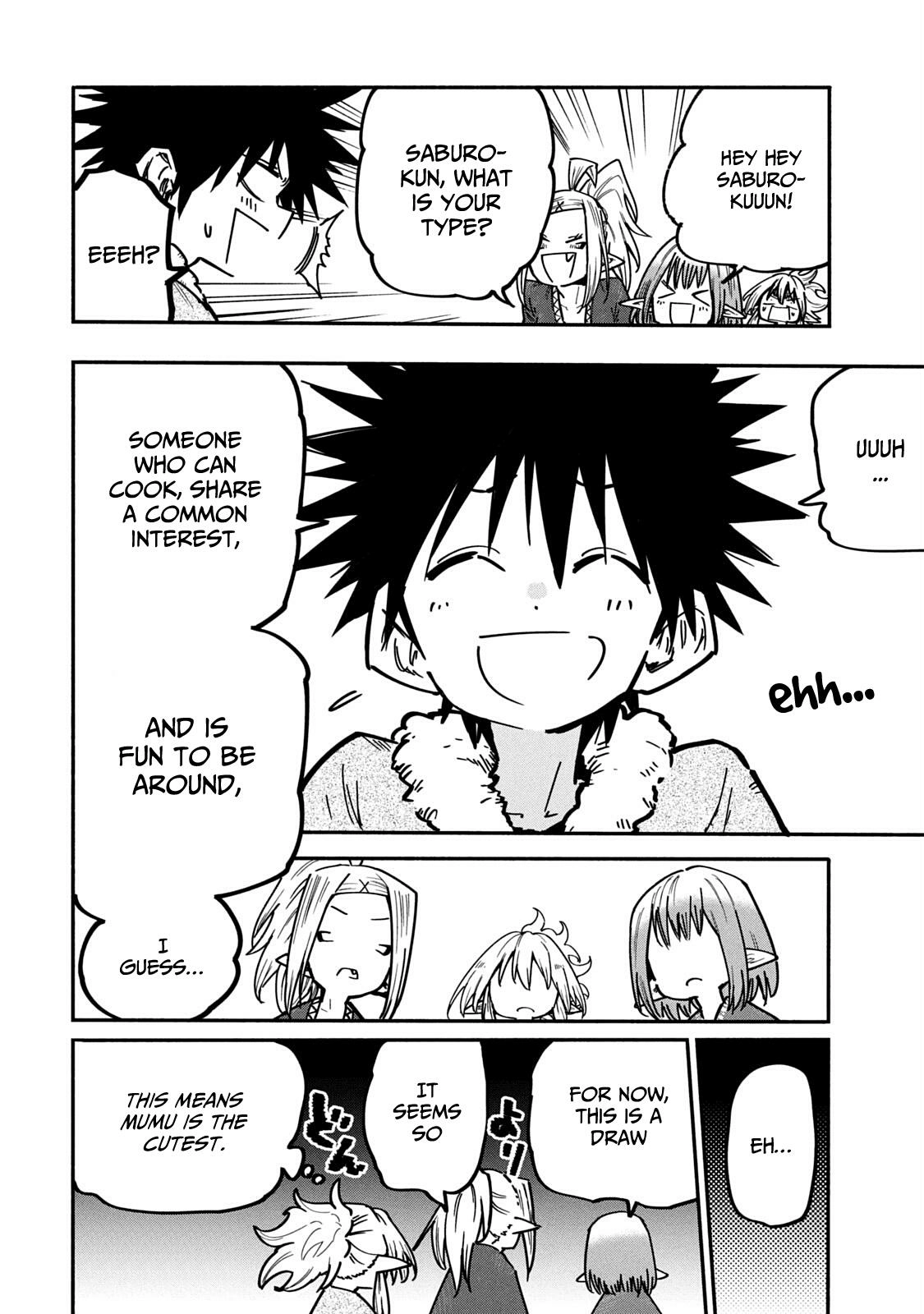 Mazumeshi Elf to Yuuboku gurashi Chapter 59 page 28 - 