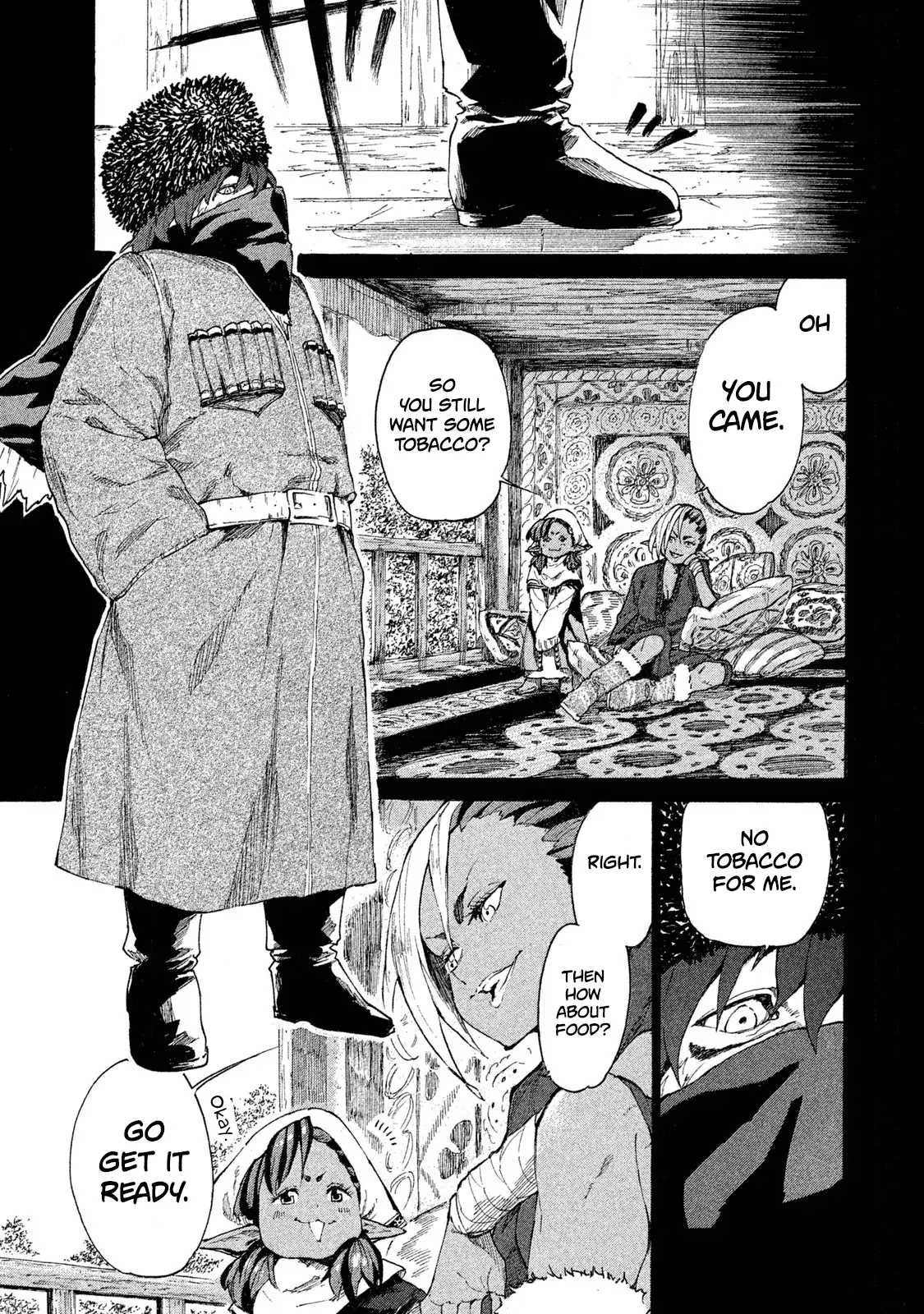 Mazumeshi Elf to Yuuboku gurashi Chapter 6 page 14 - 