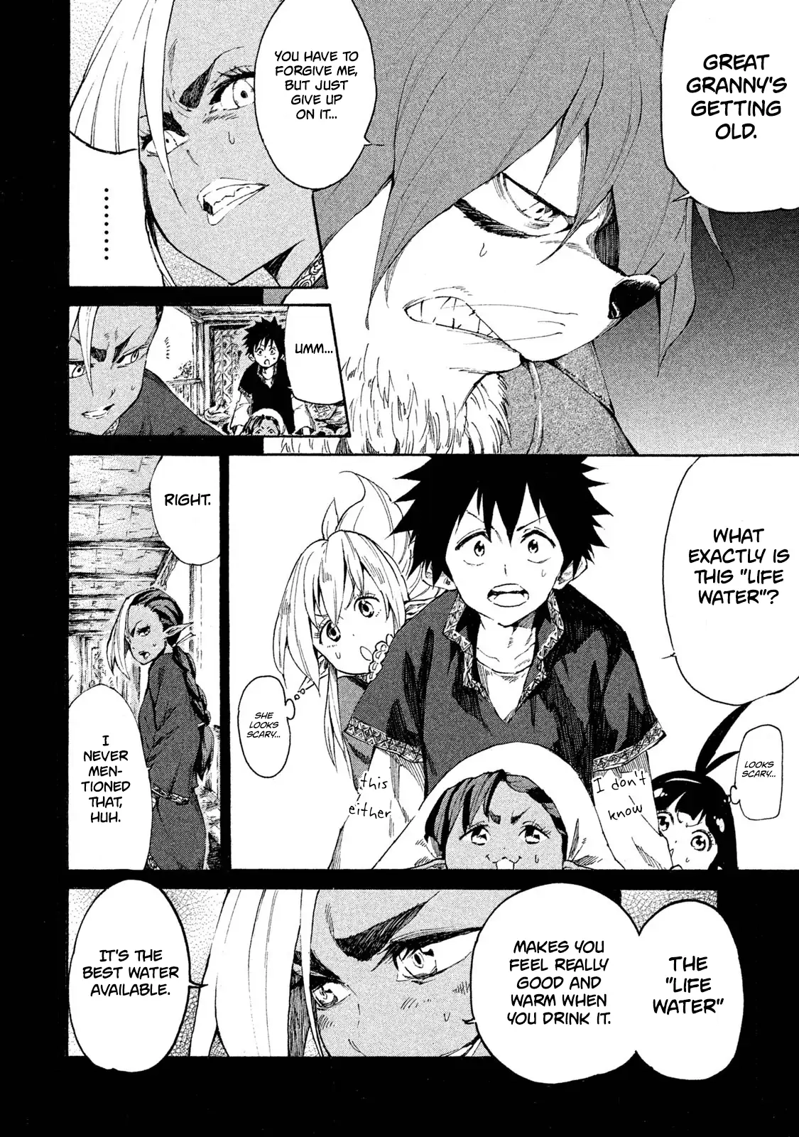 Mazumeshi Elf to Yuuboku gurashi Chapter 6 page 31 - 