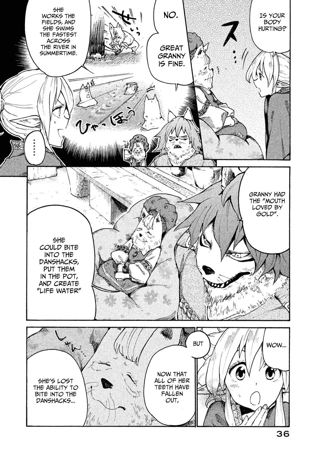 Mazumeshi Elf to Yuuboku gurashi Chapter 6 page 39 - 