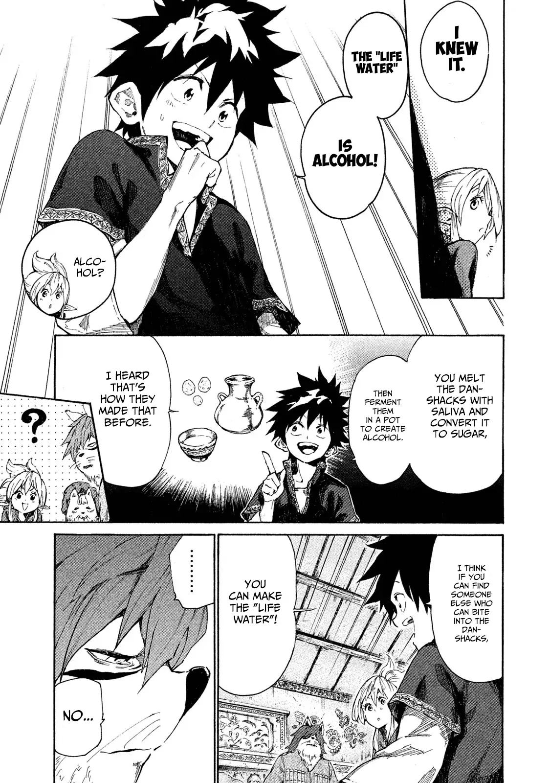 Mazumeshi Elf to Yuuboku gurashi Chapter 6 page 40 - 
