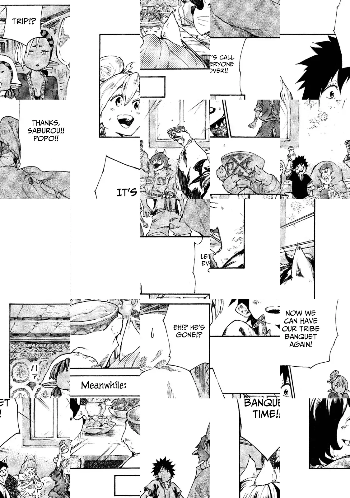 Mazumeshi Elf to Yuuboku gurashi Chapter 6 page 45 - 