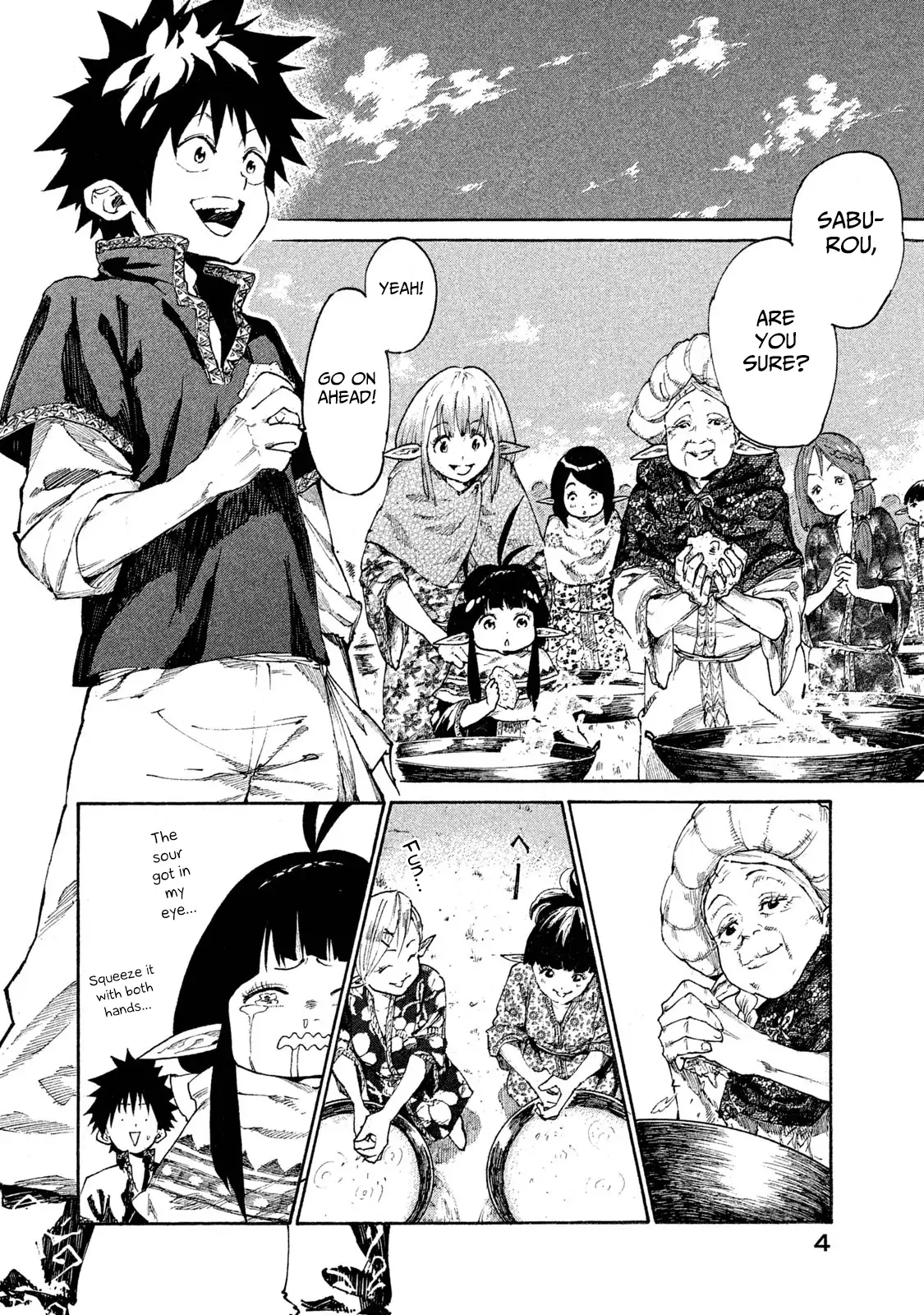 Mazumeshi Elf to Yuuboku gurashi Chapter 6 page 7 - 