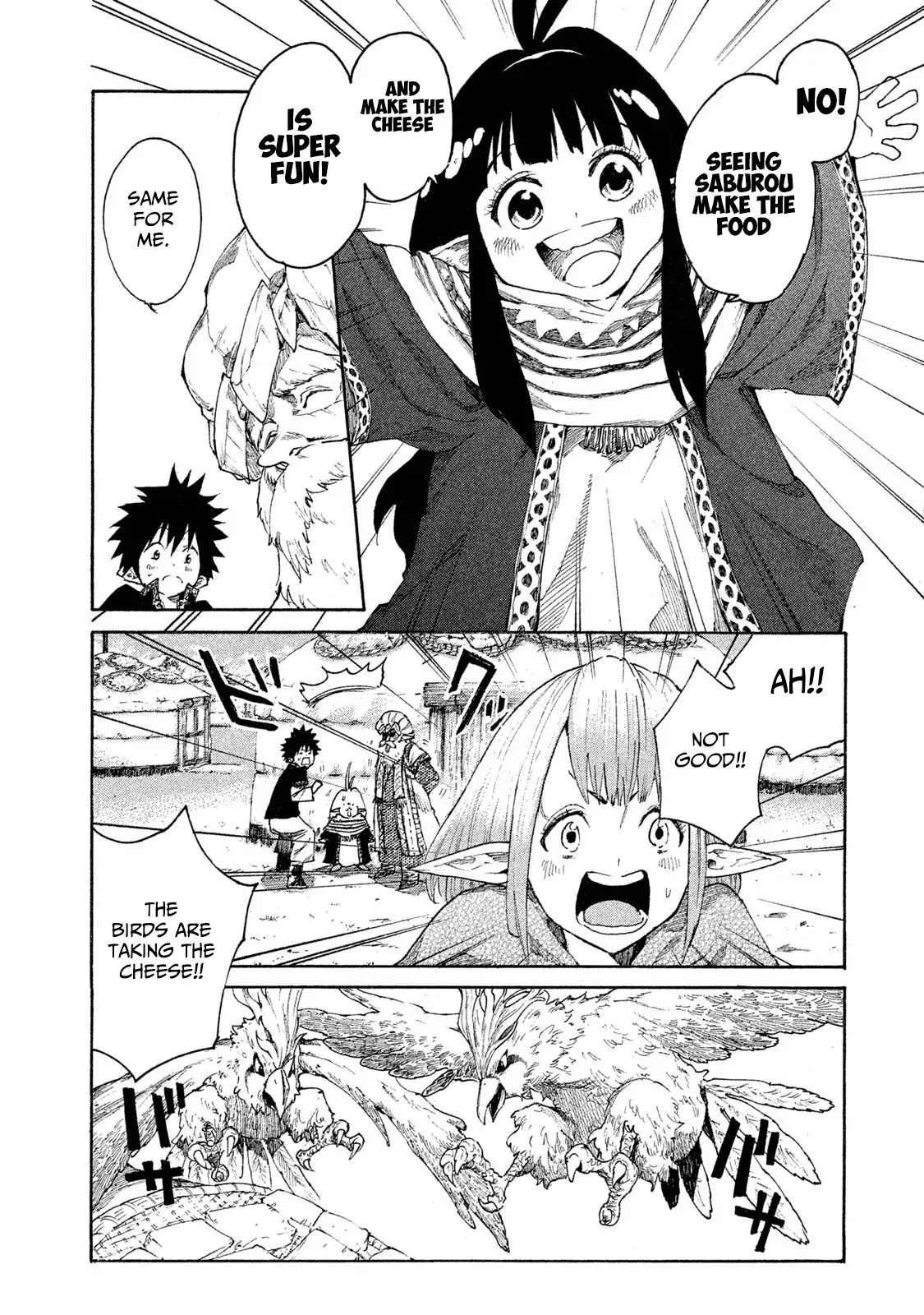 Mazumeshi Elf to Yuuboku gurashi Chapter 6 page 10 - 
