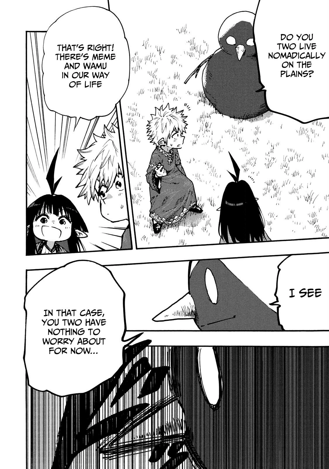 Mazumeshi Elf to Yuuboku gurashi Chapter 60 page 14 - 