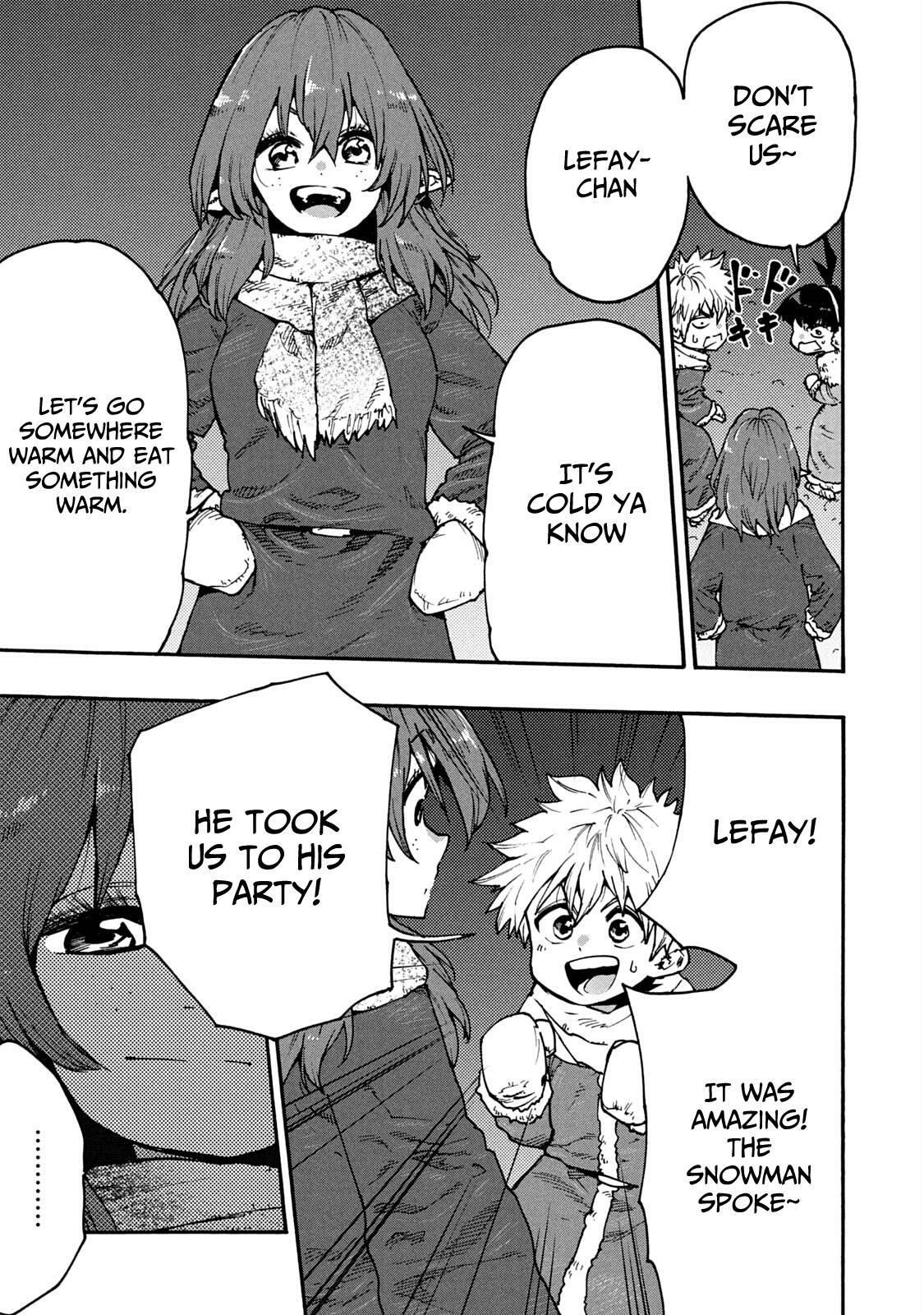 Mazumeshi Elf to Yuuboku gurashi Chapter 60 page 19 - 
