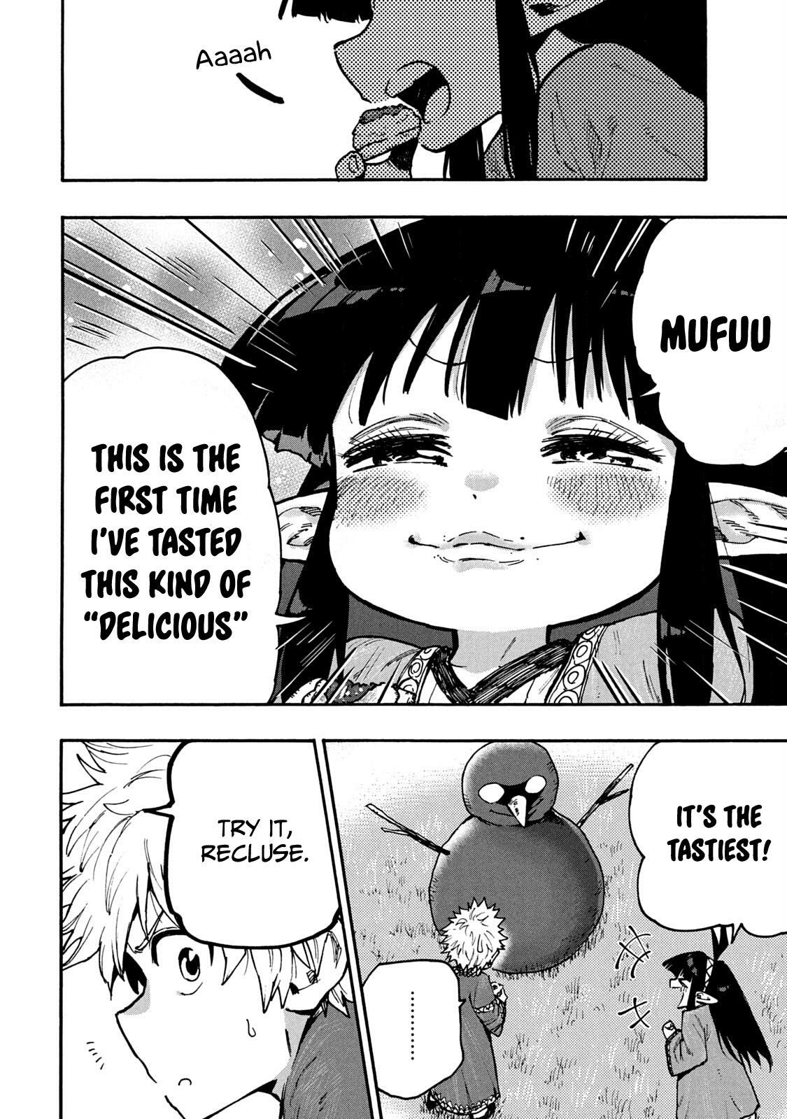 Mazumeshi Elf to Yuuboku gurashi Chapter 60 page 10 - 