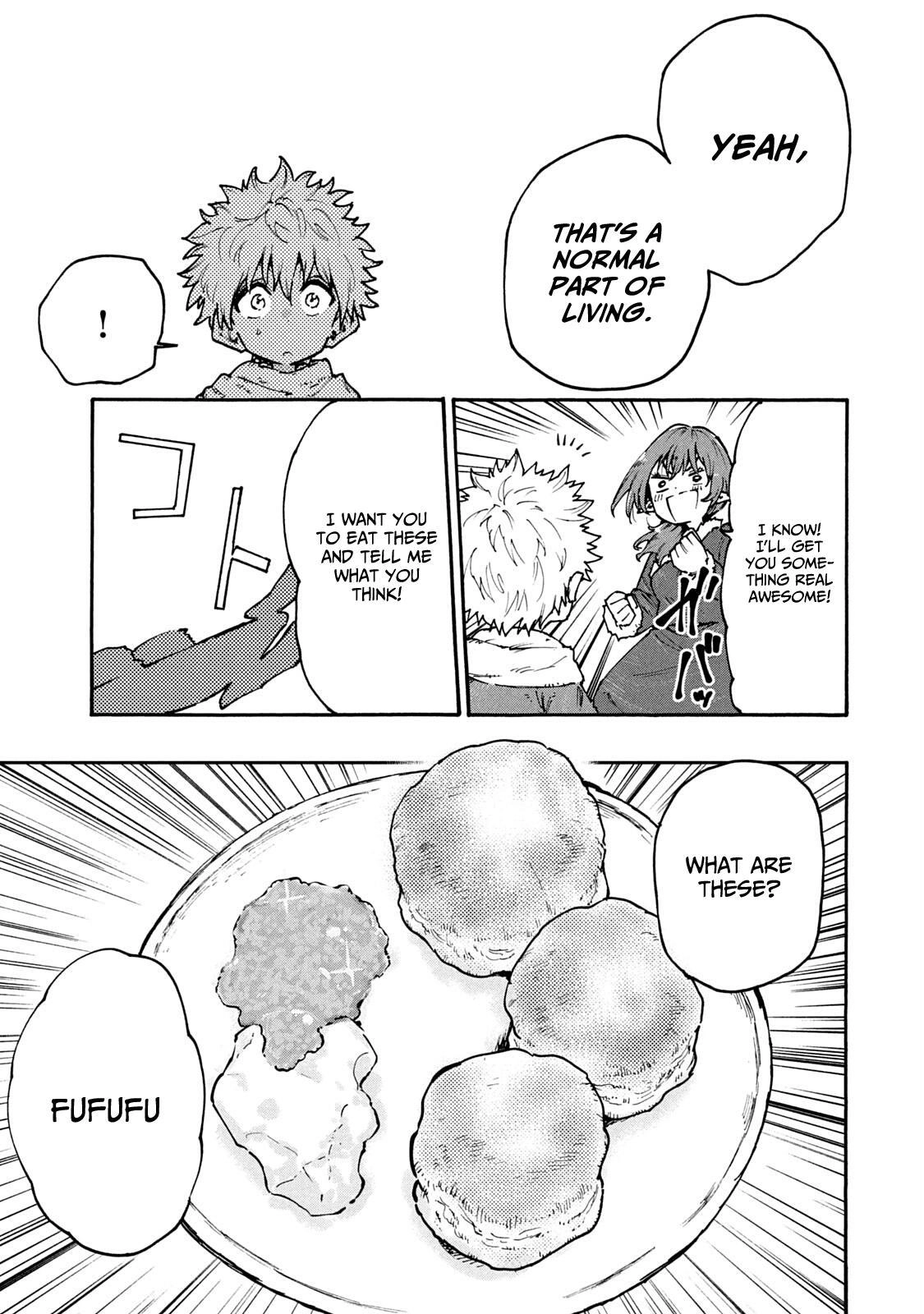 Mazumeshi Elf to Yuuboku gurashi Chapter 61 page 13 - 