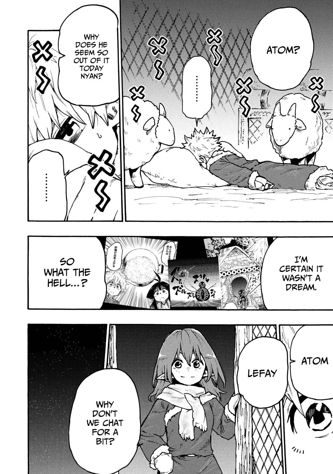 Mazumeshi Elf to Yuuboku gurashi Chapter 61 page 10 - 
