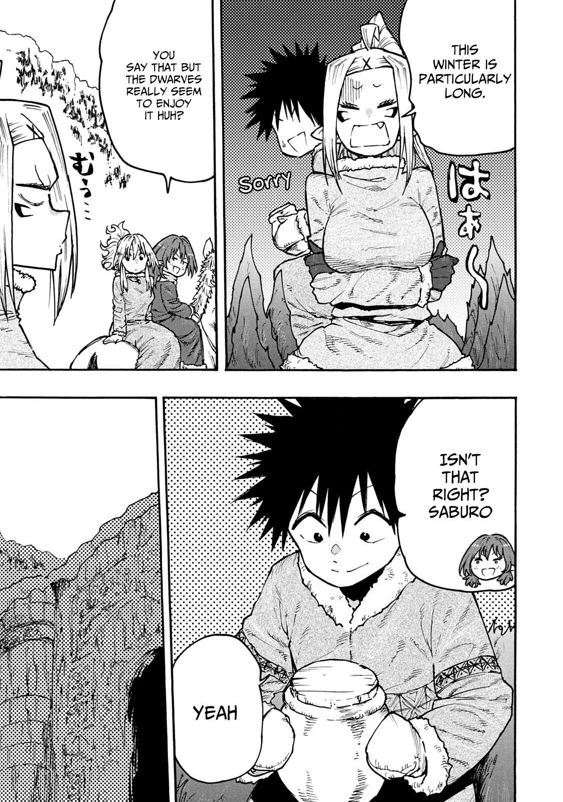 Mazumeshi Elf to Yuuboku gurashi Chapter 62 page 3 - 