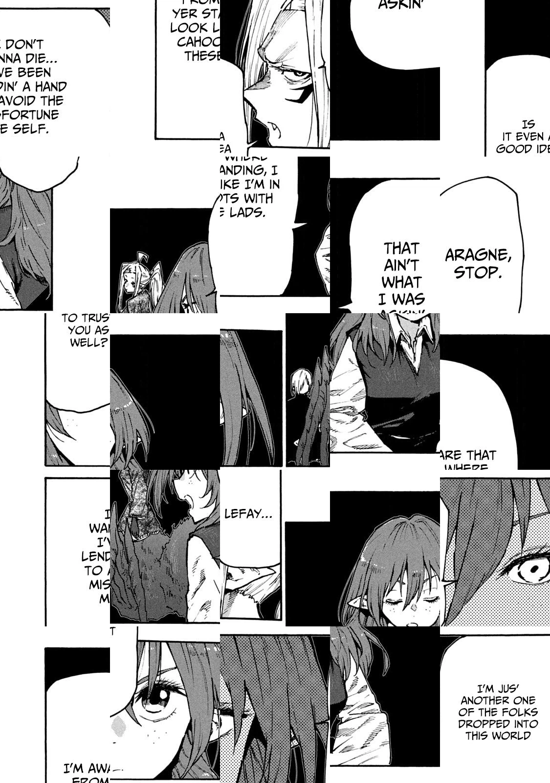 Mazumeshi Elf to Yuuboku gurashi Chapter 64 page 6 - 