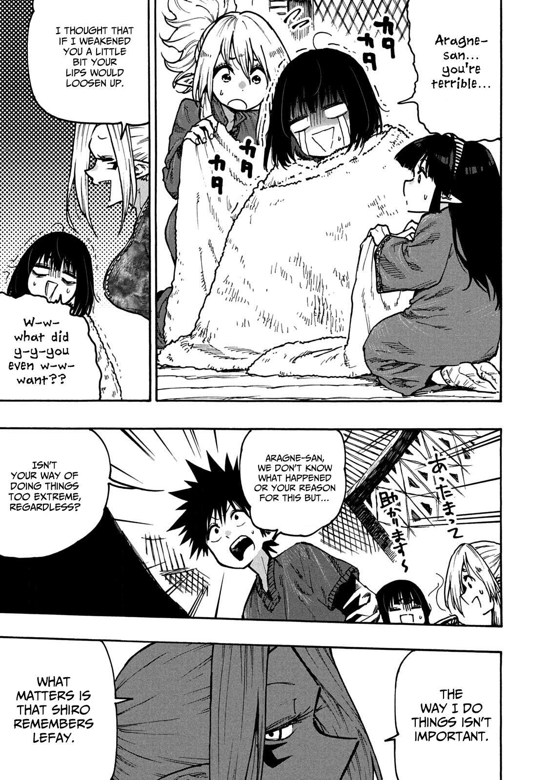 Mazumeshi Elf to Yuuboku gurashi Chapter 65 page 11 - 