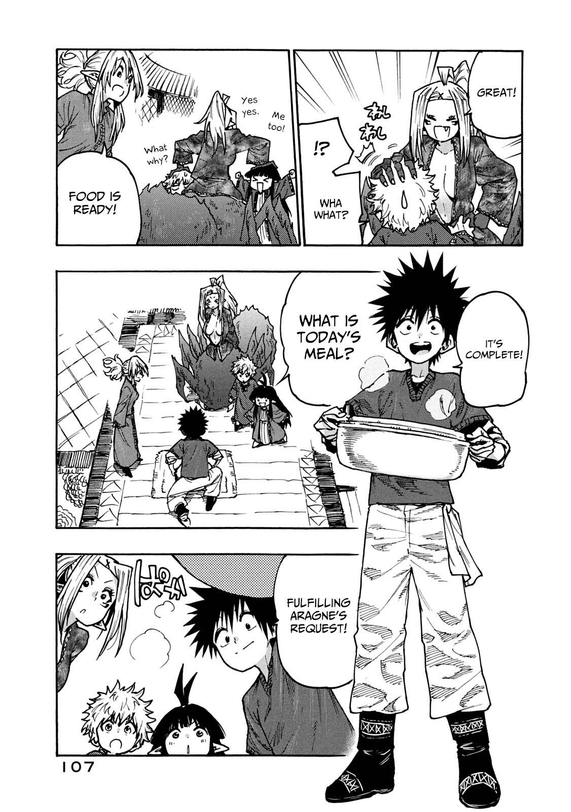 Mazumeshi Elf to Yuuboku gurashi Chapter 65 page 7 - 