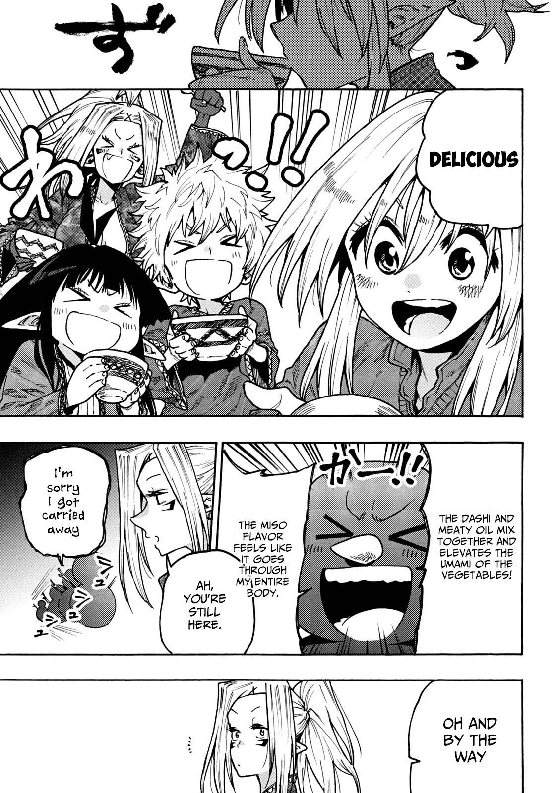 Mazumeshi Elf to Yuuboku gurashi Chapter 65 page 9 - 