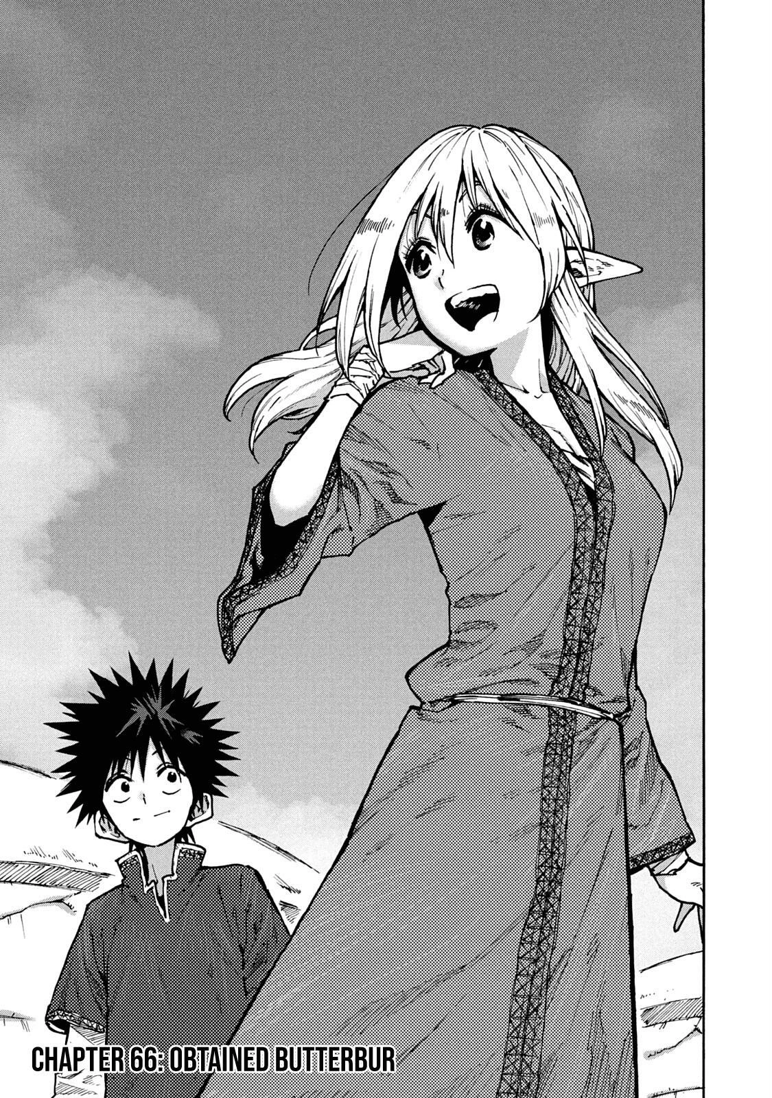 Mazumeshi Elf to Yuuboku gurashi Chapter 66 page 1 - 