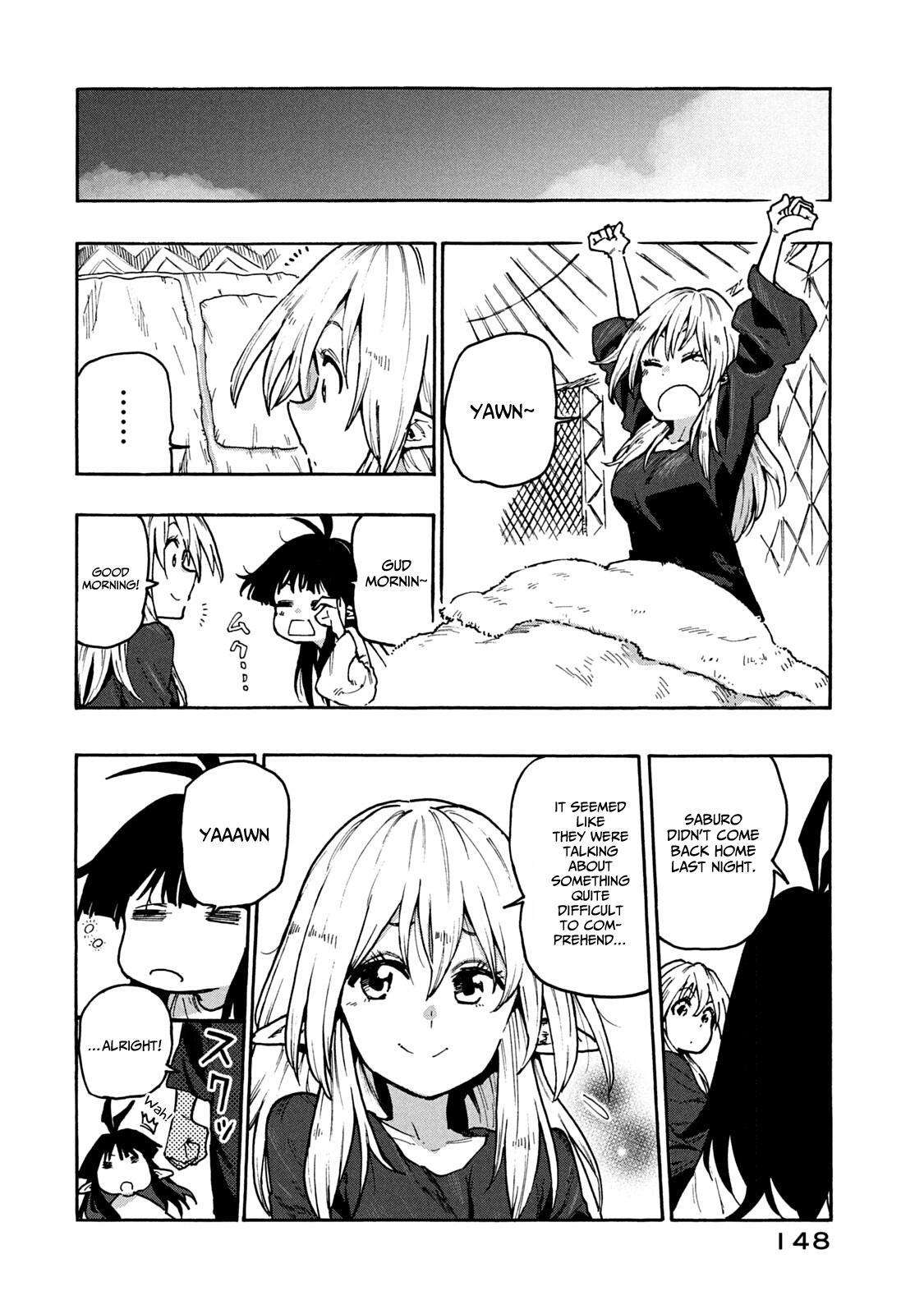 Mazumeshi Elf to Yuuboku gurashi Chapter 67 page 10 - 