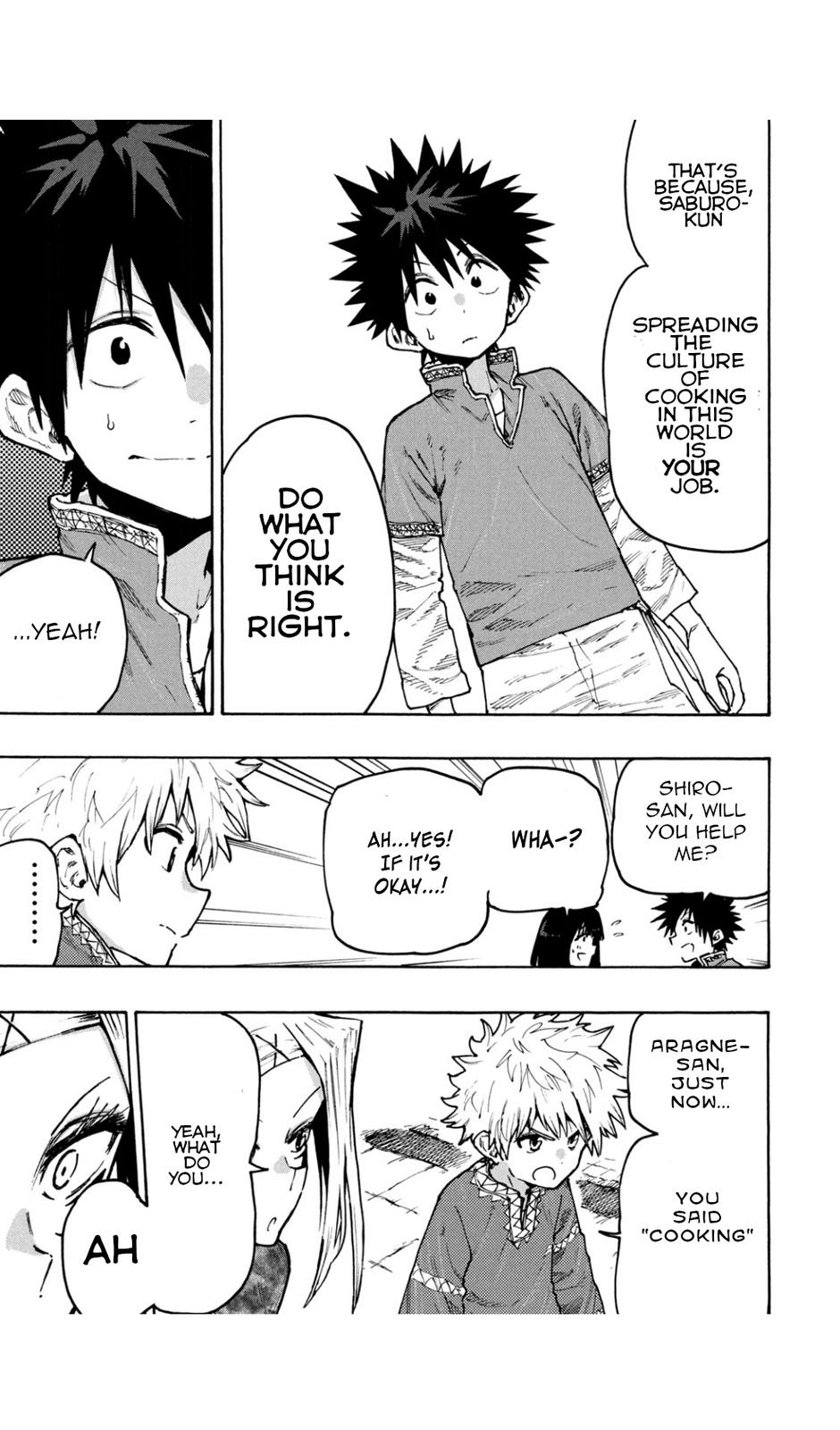 Mazumeshi Elf to Yuuboku gurashi Chapter 68 page 17 - 