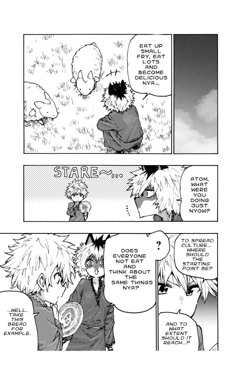 Mazumeshi Elf to Yuuboku gurashi Chapter 68 page 3 - 