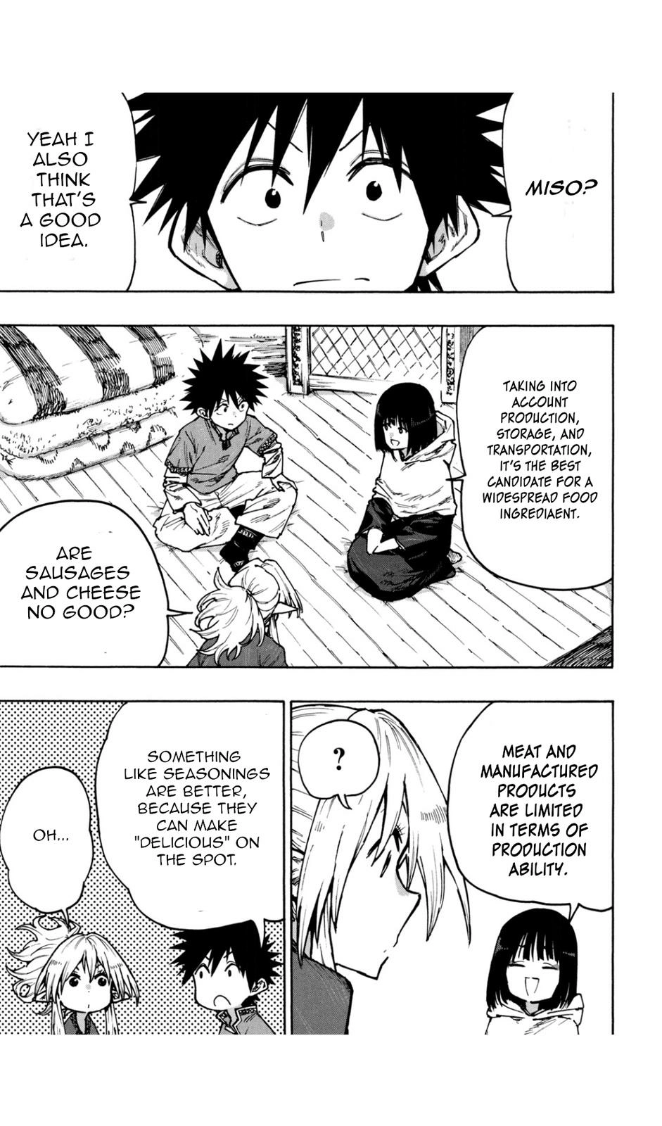 Mazumeshi Elf to Yuuboku gurashi Chapter 68 page 7 - 