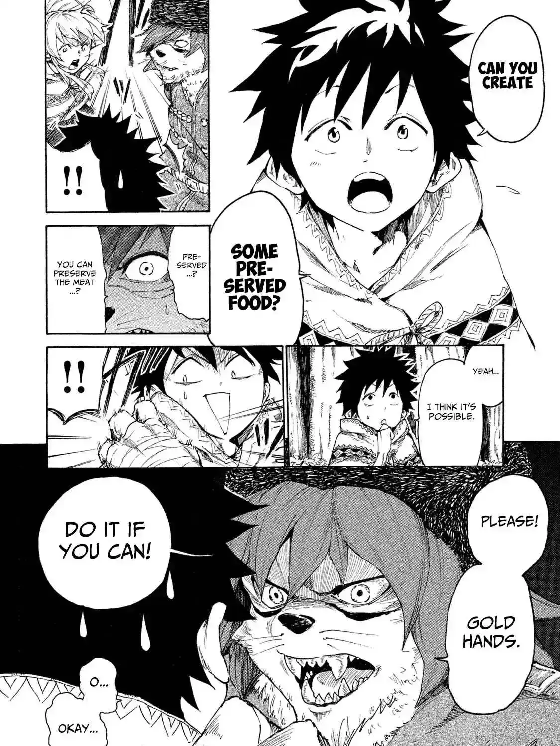 Mazumeshi Elf to Yuuboku gurashi Chapter 7 page 12 - 