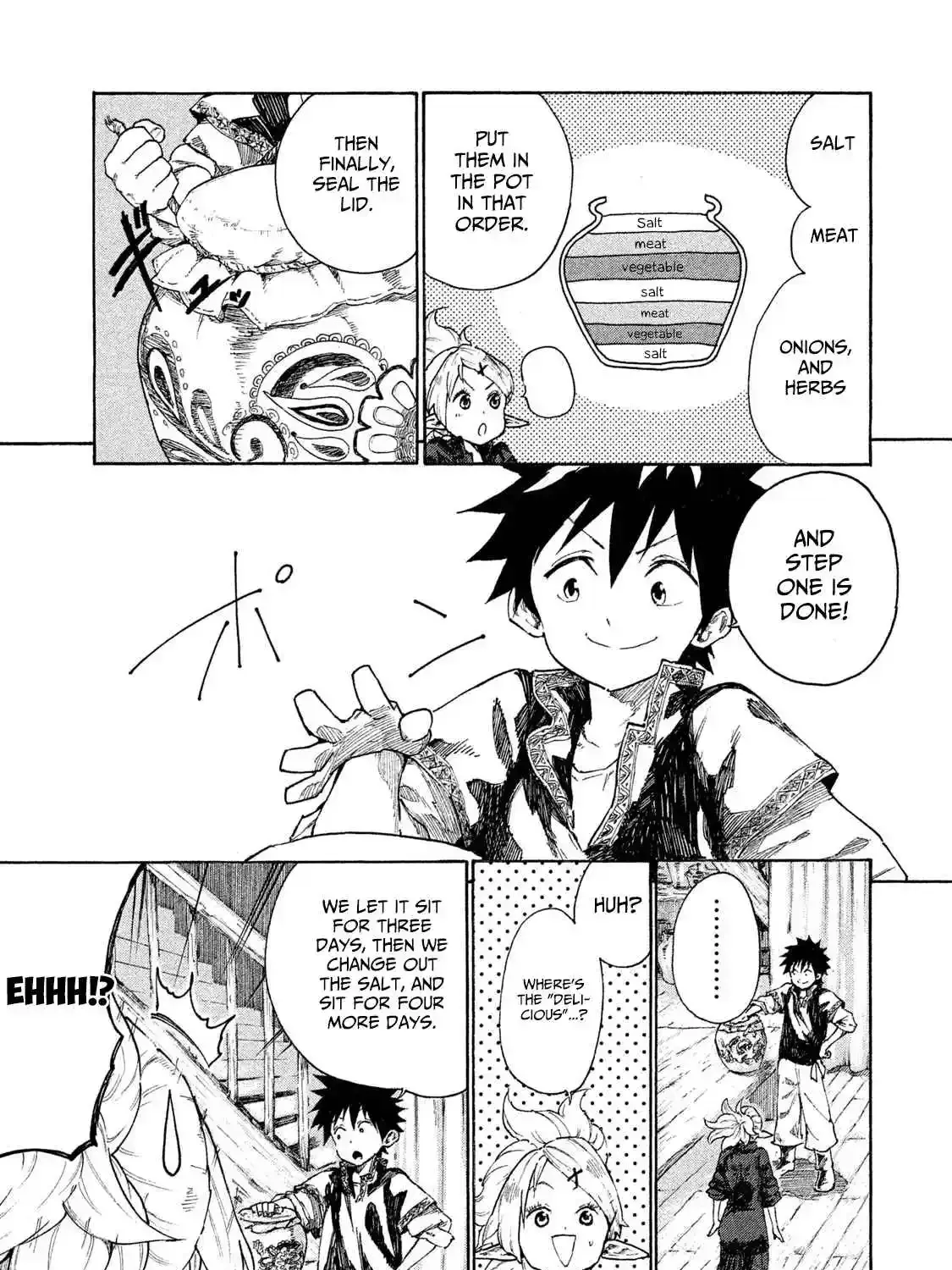 Mazumeshi Elf to Yuuboku gurashi Chapter 7 page 22 - 