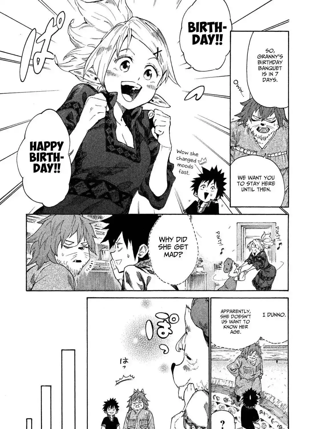 Mazumeshi Elf to Yuuboku gurashi Chapter 7 page 28 - 