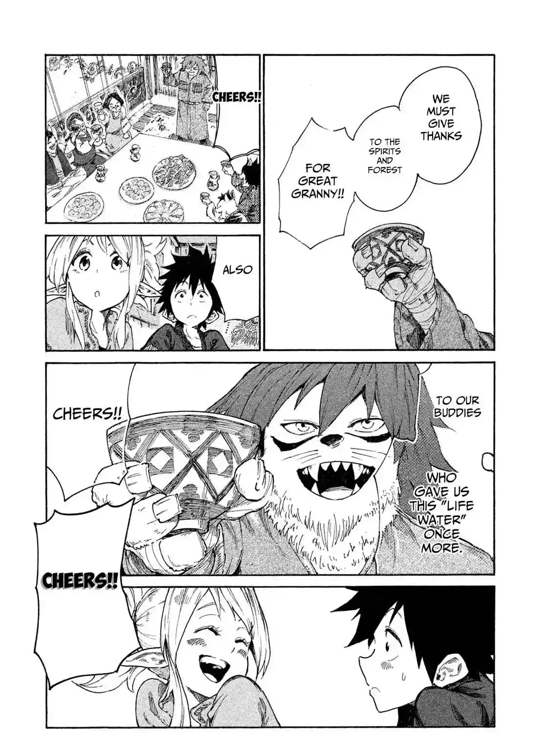 Mazumeshi Elf to Yuuboku gurashi Chapter 7 page 32 - 