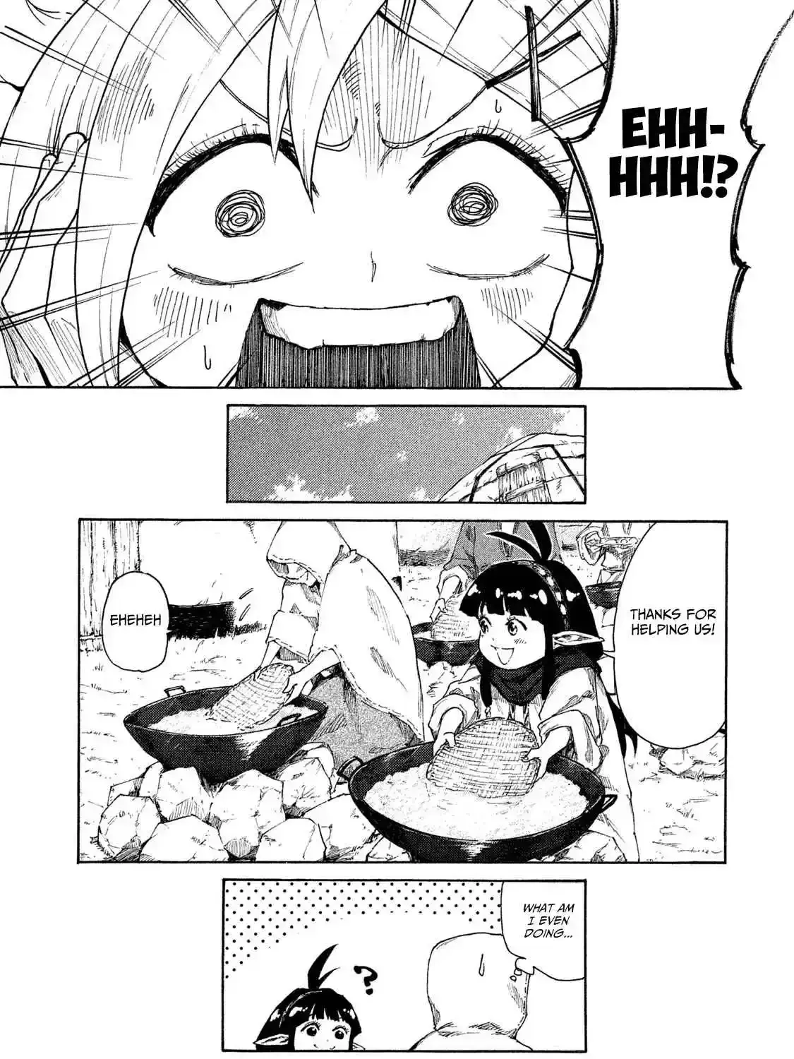 Mazumeshi Elf to Yuuboku gurashi Chapter 7 page 46 - 