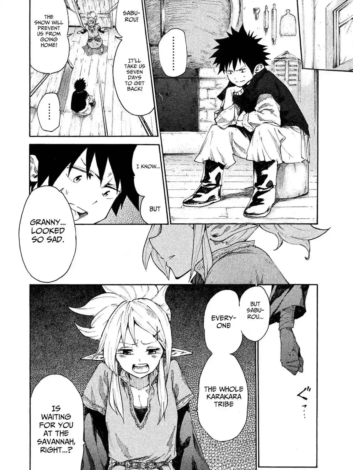 Mazumeshi Elf to Yuuboku gurashi Chapter 7 page 48 - 