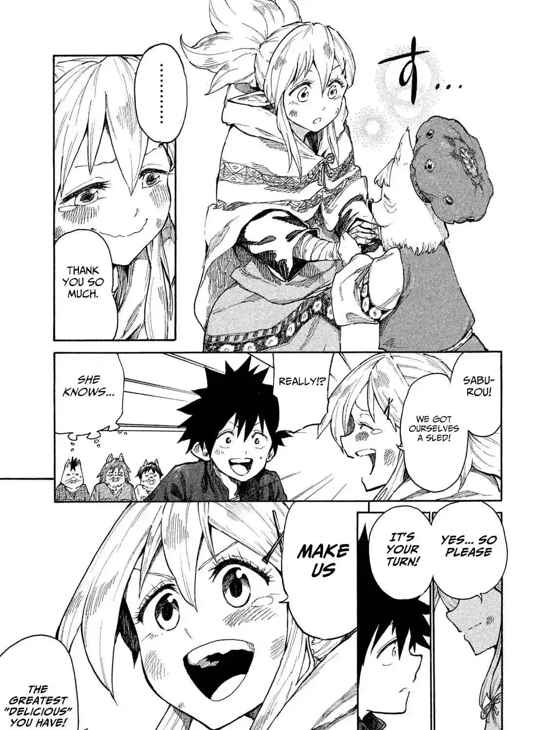Mazumeshi Elf to Yuuboku gurashi Chapter 7 page 62 - 