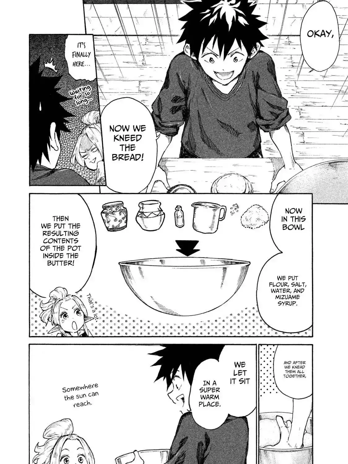 Mazumeshi Elf to Yuuboku gurashi Chapter 7 page 72 - 