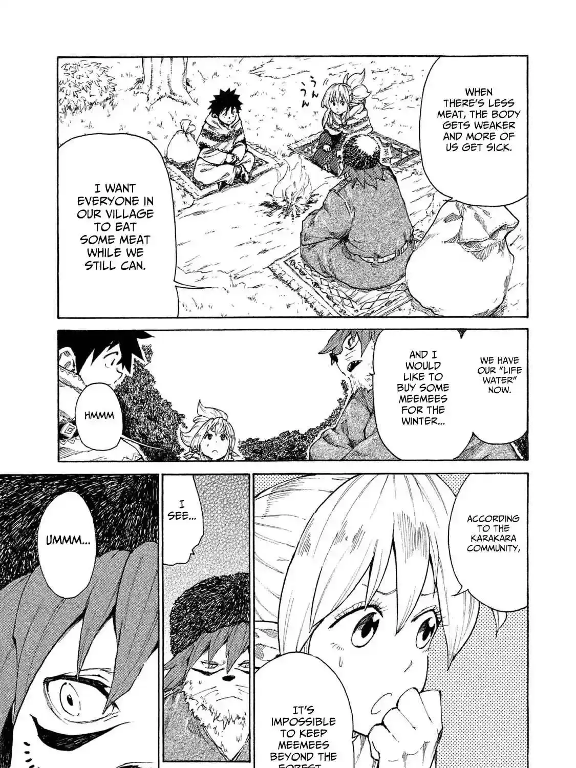 Mazumeshi Elf to Yuuboku gurashi Chapter 7 page 10 - 