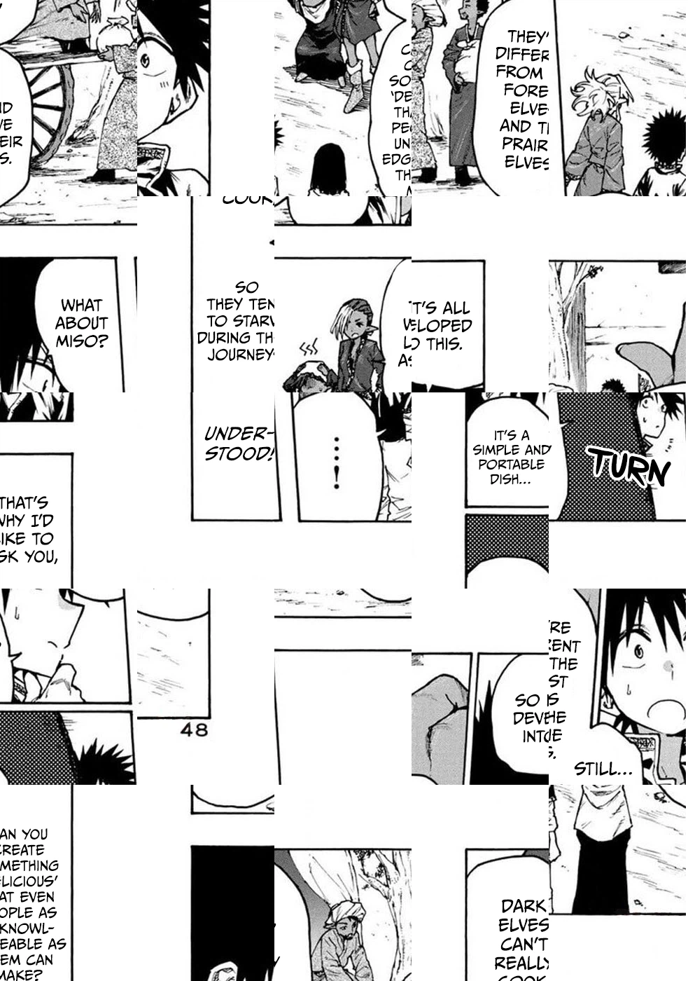 Mazumeshi Elf to Yuuboku gurashi Chapter 70 page 12 - 