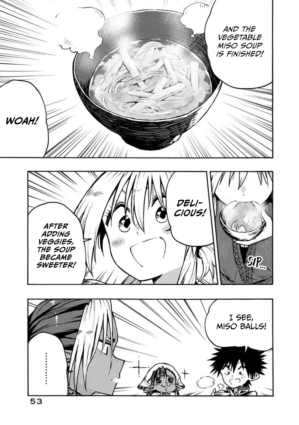 Mazumeshi Elf to Yuuboku gurashi Chapter 70 page 17 - 