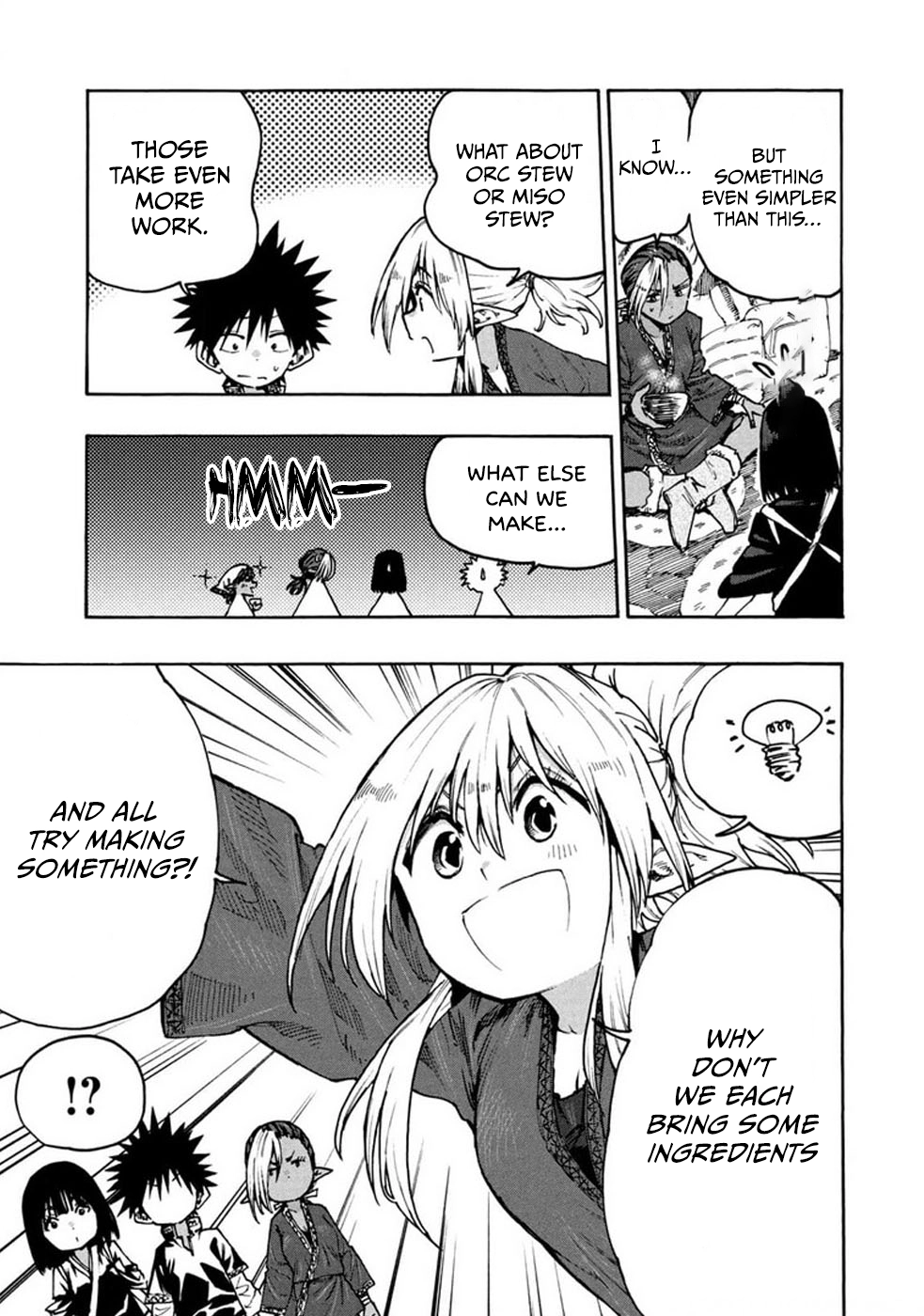 Mazumeshi Elf to Yuuboku gurashi Chapter 70 page 19 - 