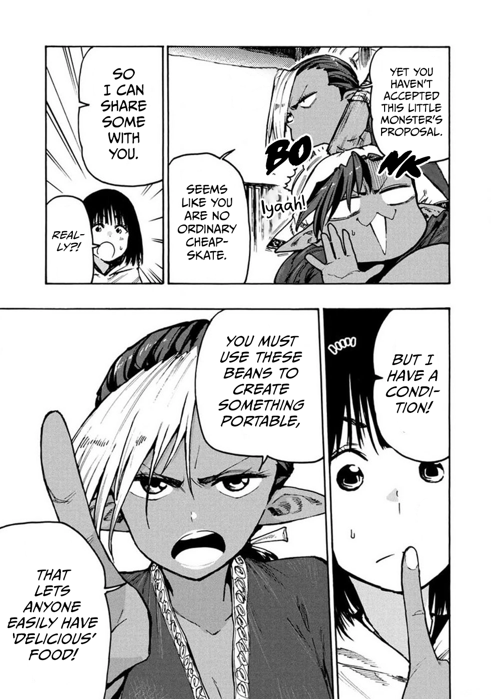 Mazumeshi Elf to Yuuboku gurashi Chapter 70 page 9 - 