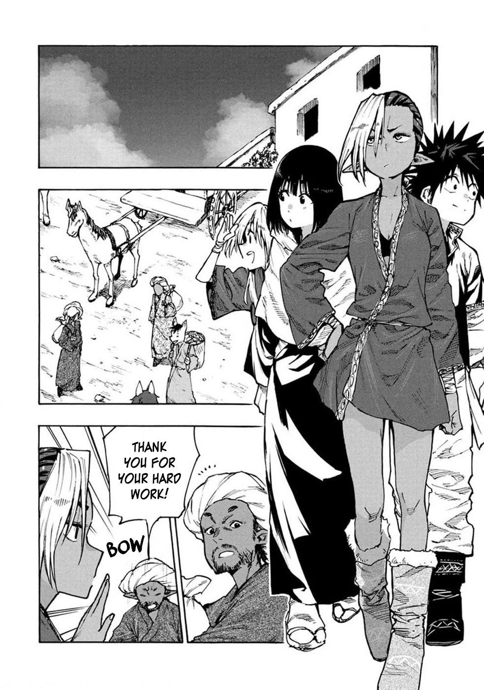 Mazumeshi Elf to Yuuboku gurashi Chapter 70 page 10 - 