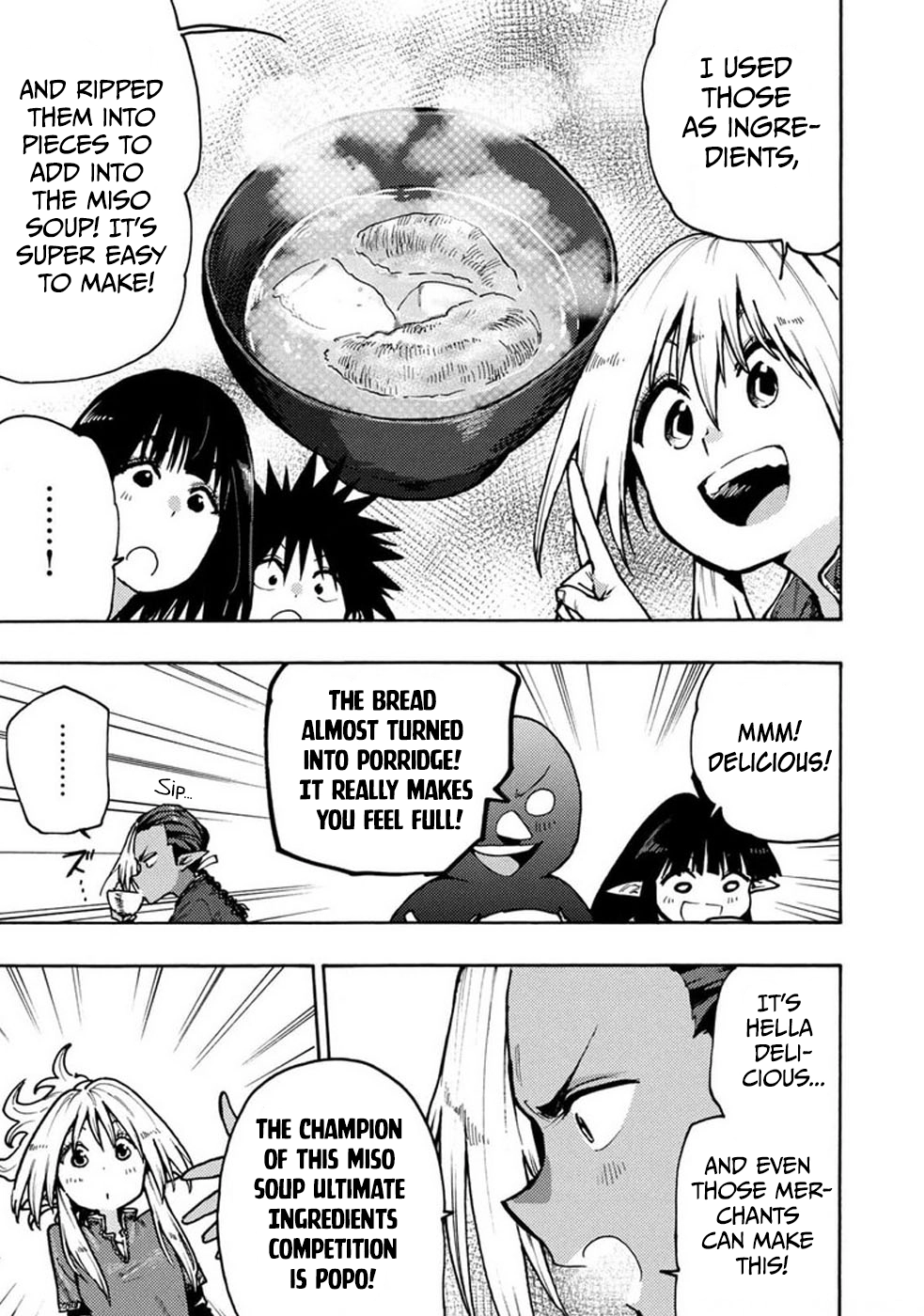 Mazumeshi Elf to Yuuboku gurashi Chapter 71 page 19 - 