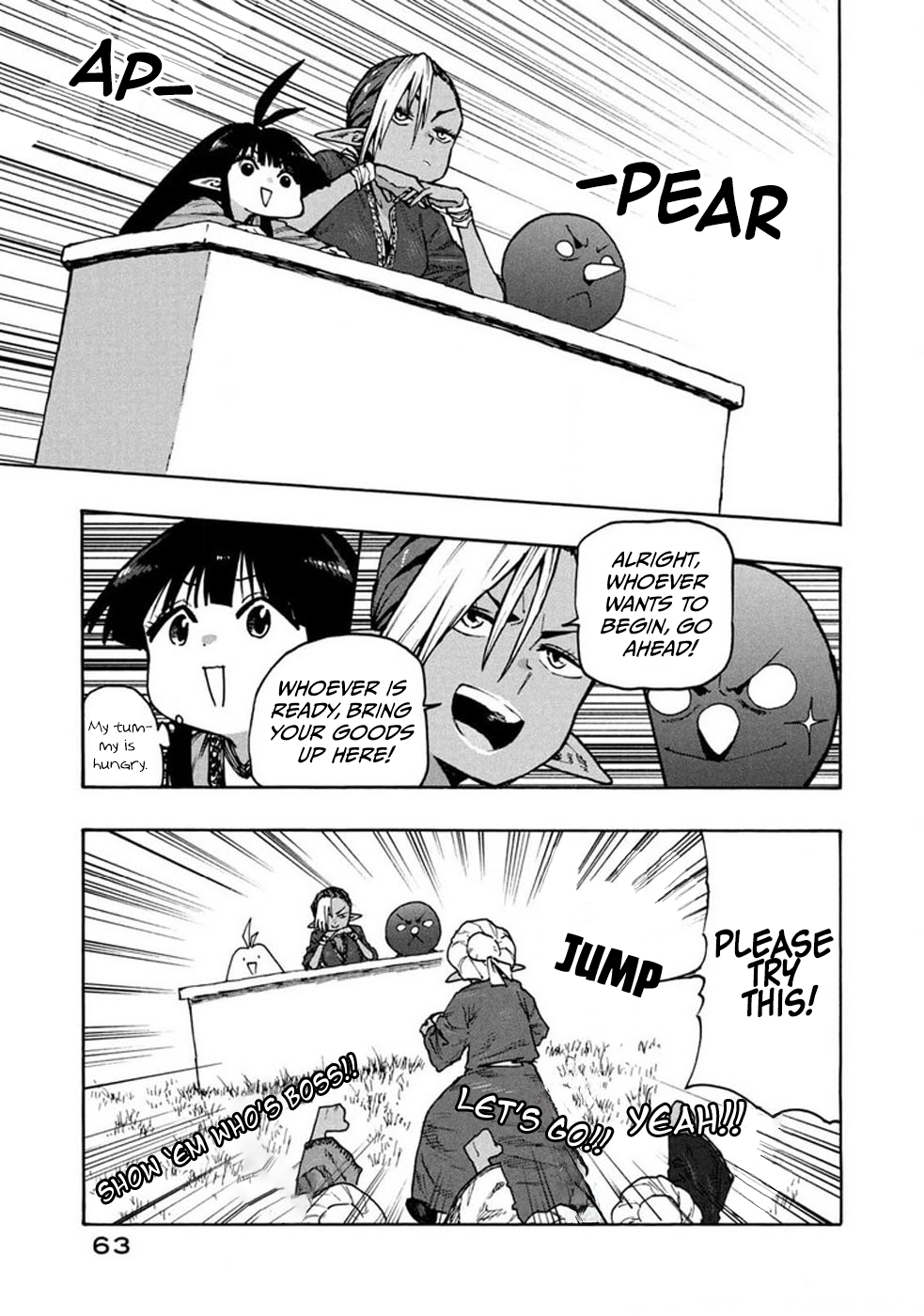 Mazumeshi Elf to Yuuboku gurashi Chapter 71 page 7 - 