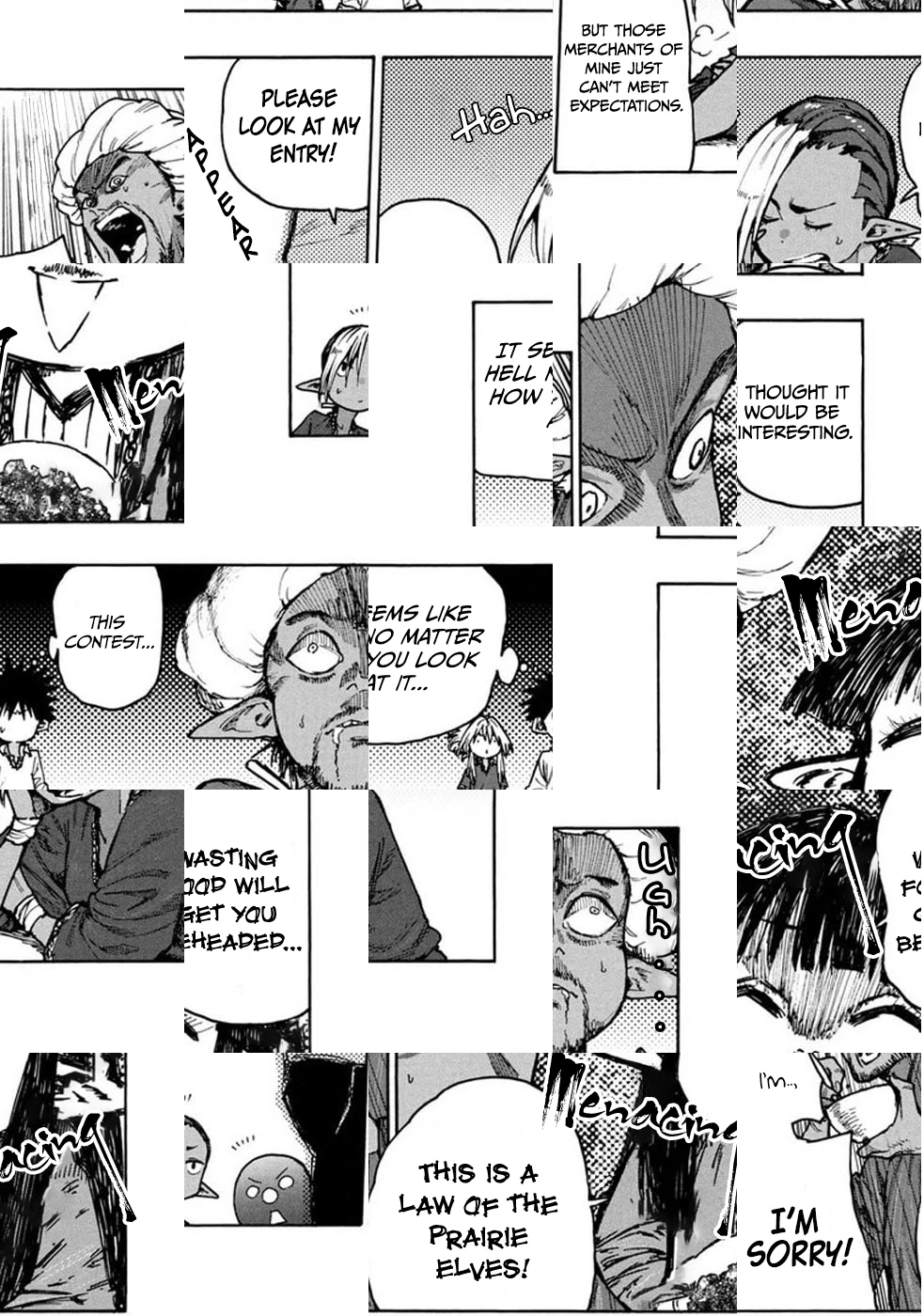 Mazumeshi Elf to Yuuboku gurashi Chapter 71 page 9 - 
