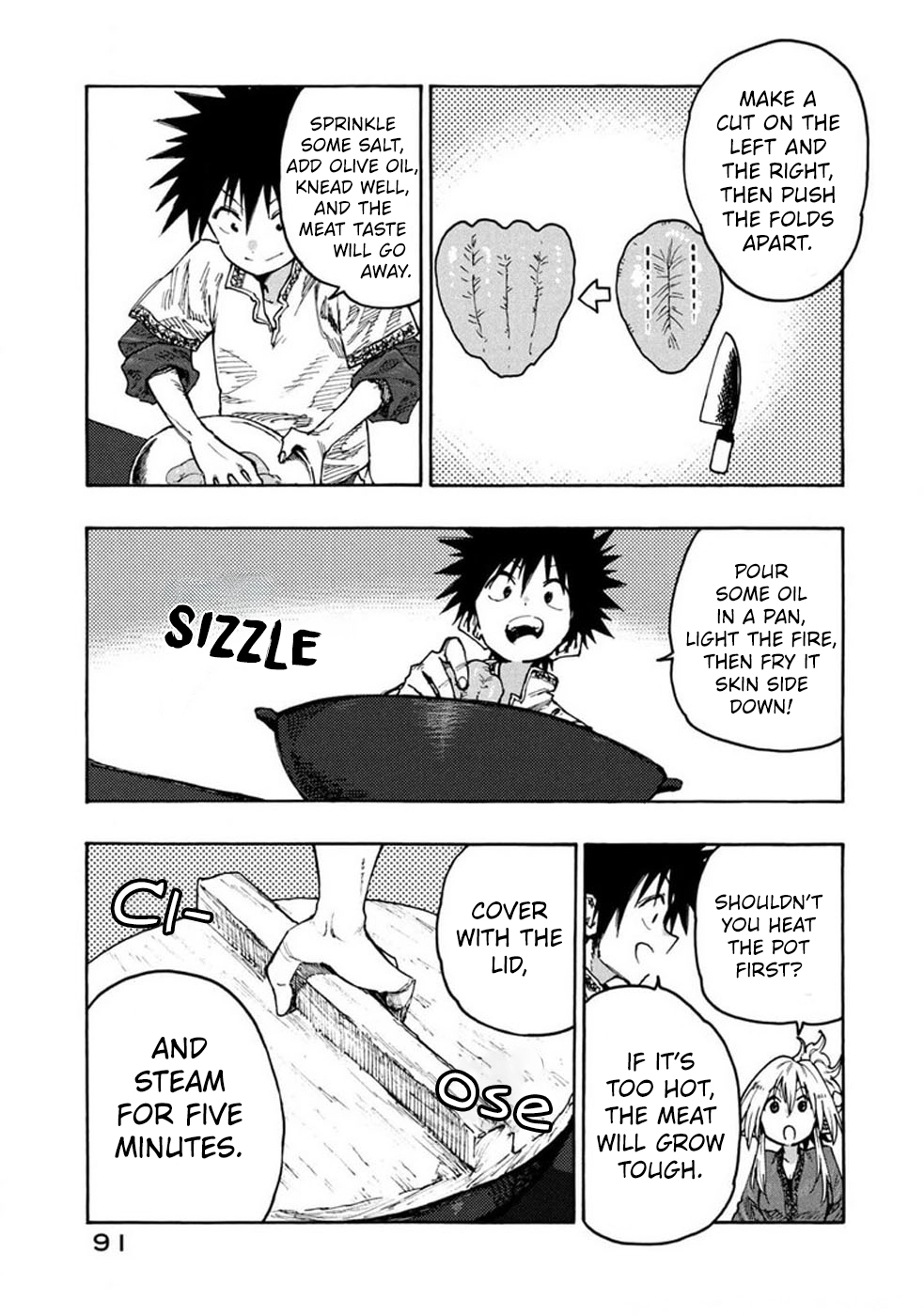 Mazumeshi Elf to Yuuboku gurashi Chapter 72 page 17 - 