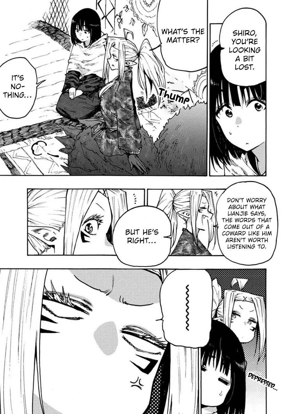 Mazumeshi Elf to Yuuboku gurashi Chapter 72 page 9 - 